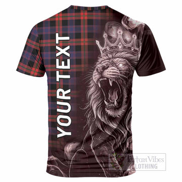 Brown (Broun) Tartan T-Shirt Roaring Lion Heritage