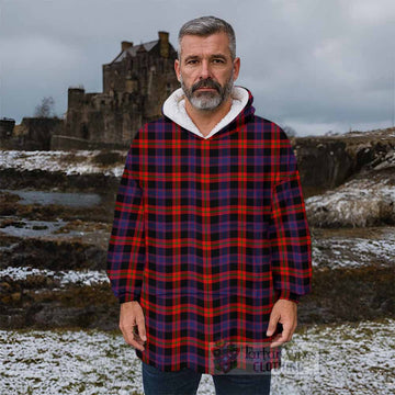 Brown (Broun) Tartan Wearable Blanket - Tartan Vibes Clothing