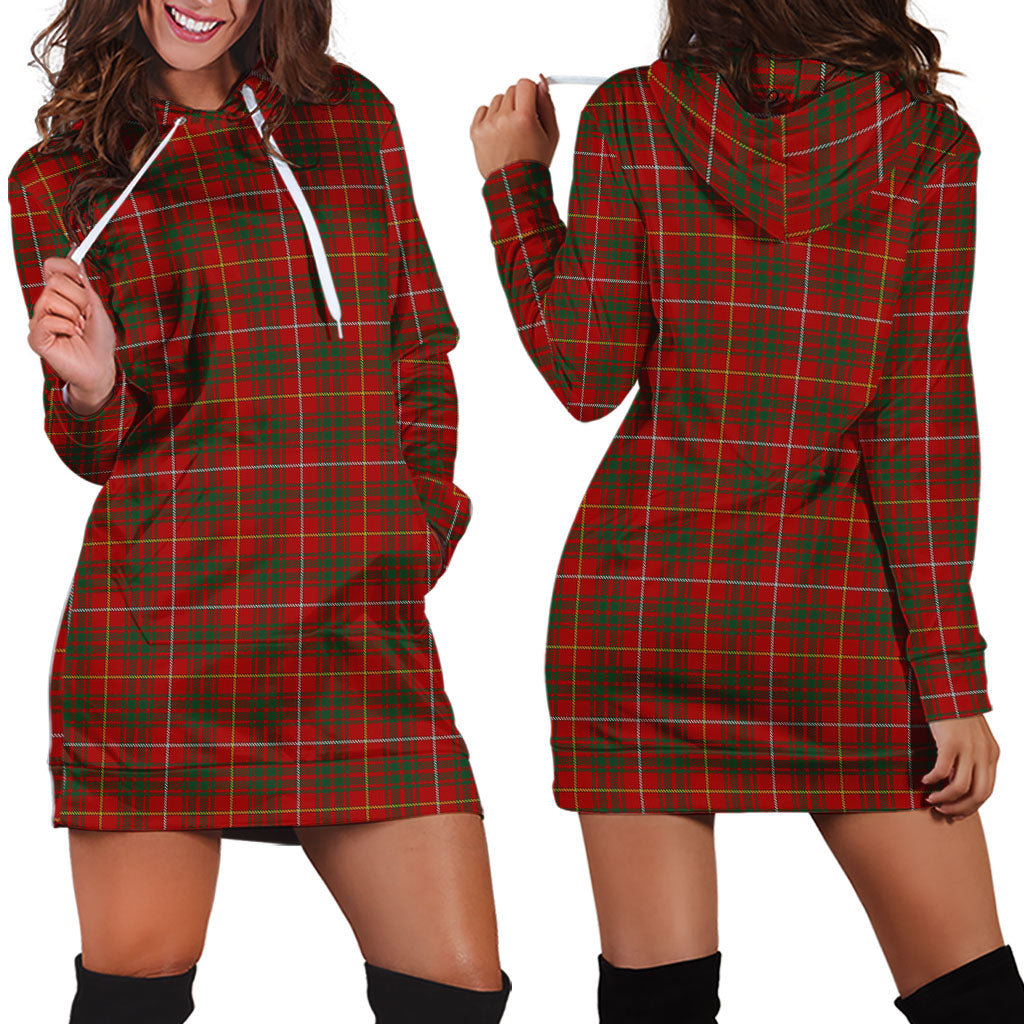 Bruce Tartan Hoodie Dress - Tartan Vibes Clothing
