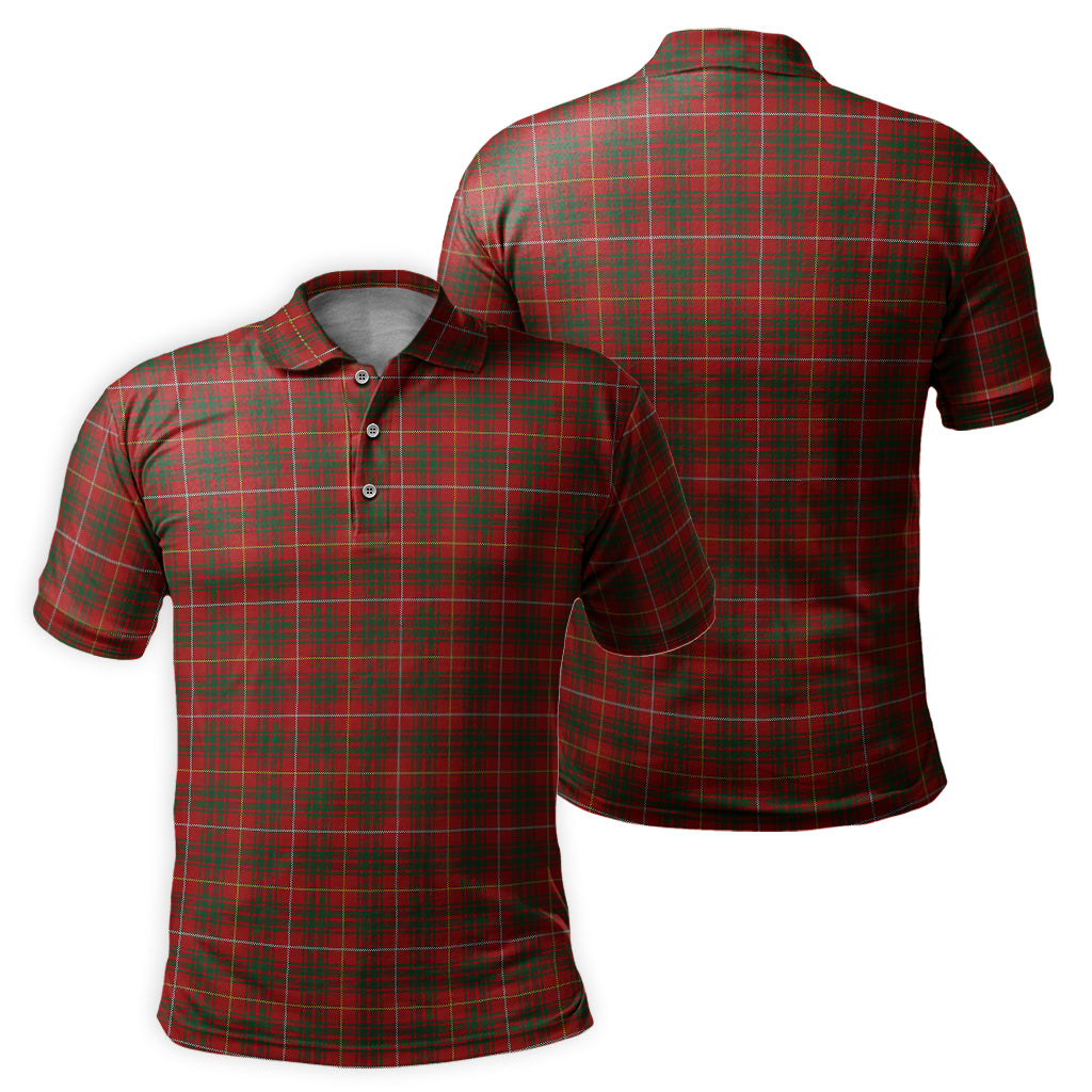 Bruce Tartan Mens Polo Shirt - Tartan Vibes Clothing
