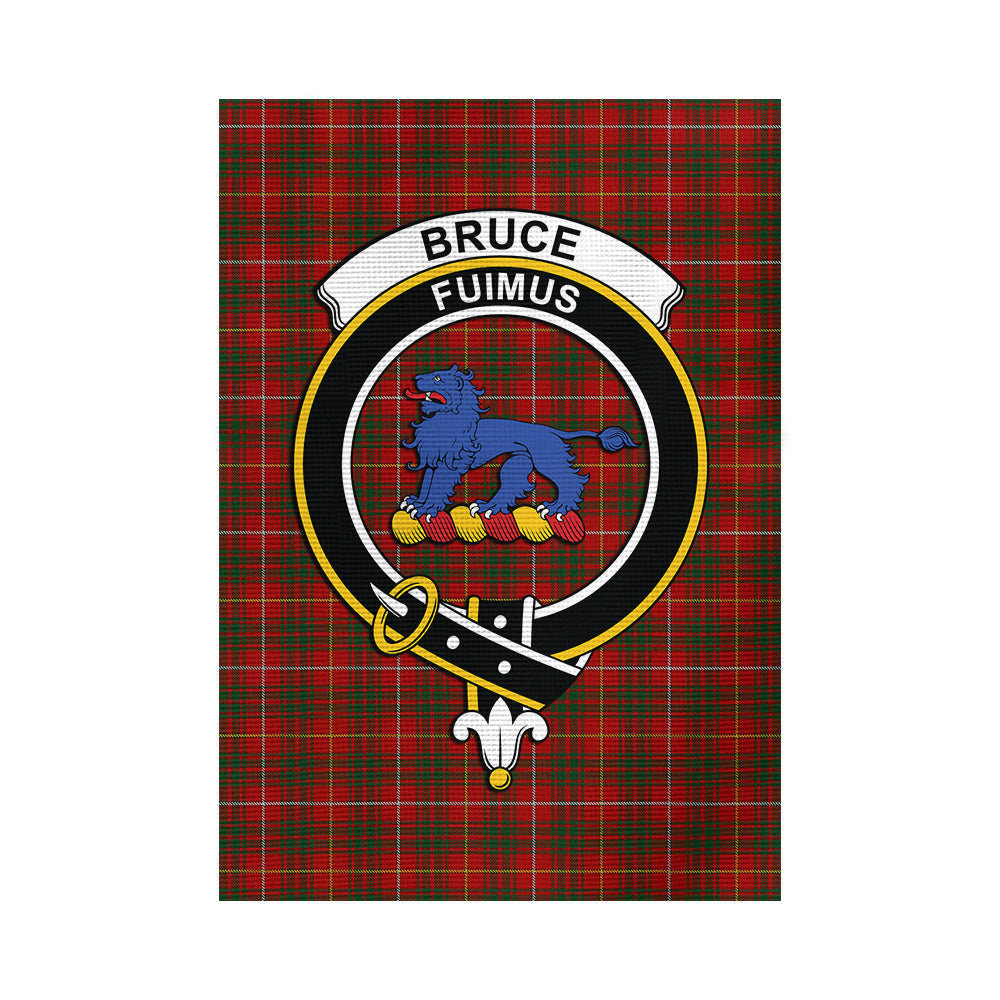 Bruce Tartan Flag with Family Crest - Tartan Vibes Clothing