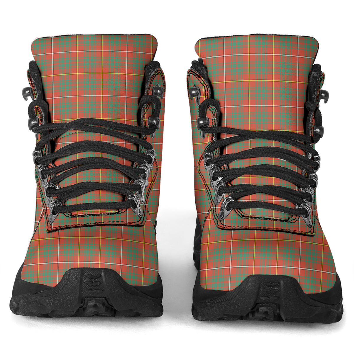 Bruce Ancient Tartan Alpine Boots - Tartanvibesclothing