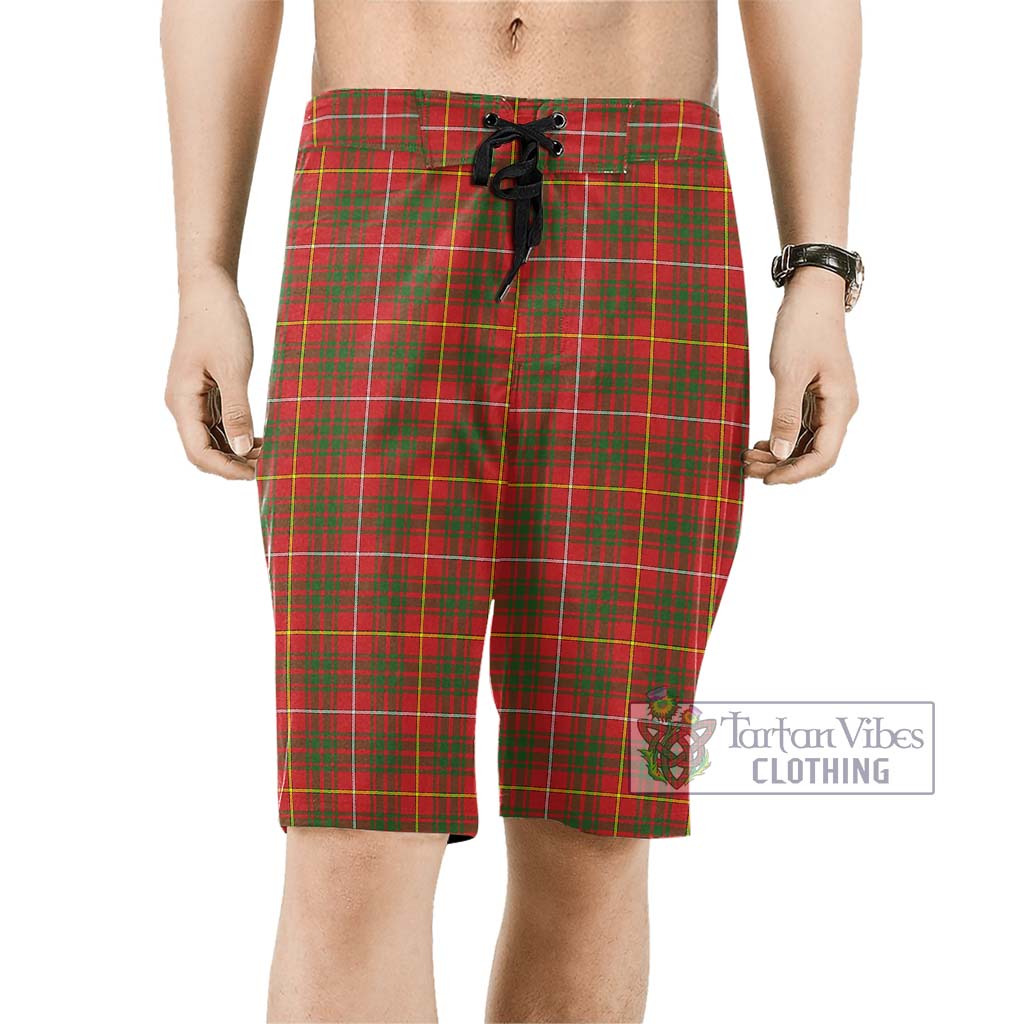 Bruce County Canada Tartan Men's Board Shorts Men - Tartan Vibes Clothing