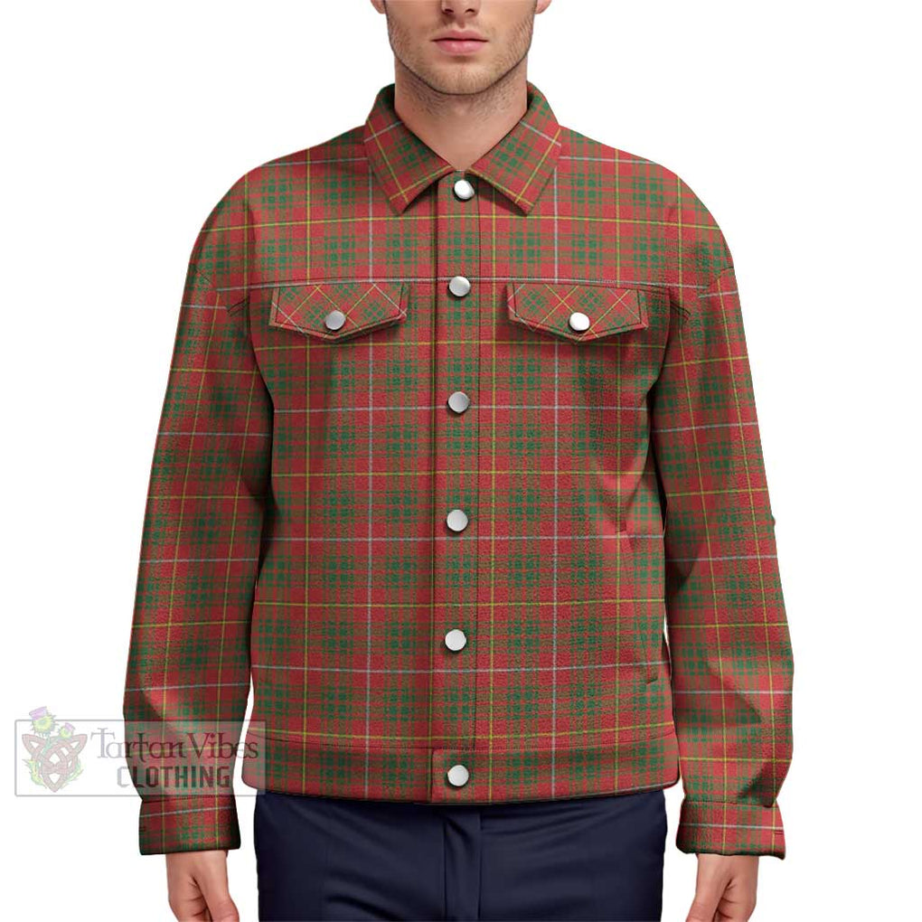 Bruce County Canada Tartan Unisex Lapel Cotton Jacket Unisex - Tartan Vibes Clothing