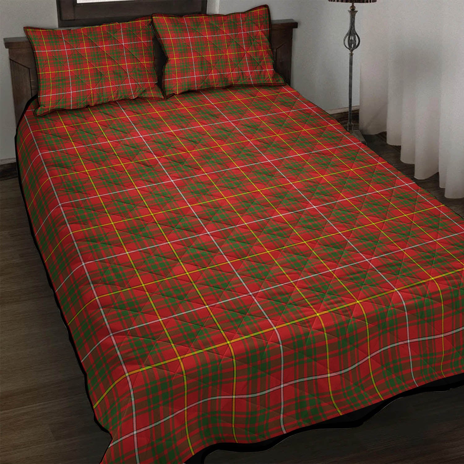 Bruce County Canada Tartan Quilt Bed Set - Tartan Vibes Clothing