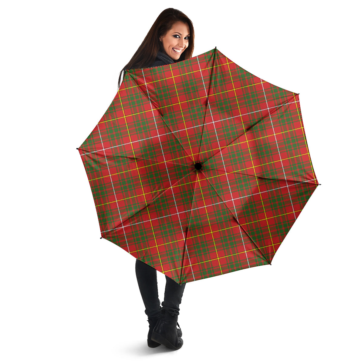 Bruce County Canada Tartan Umbrella - Tartanvibesclothing