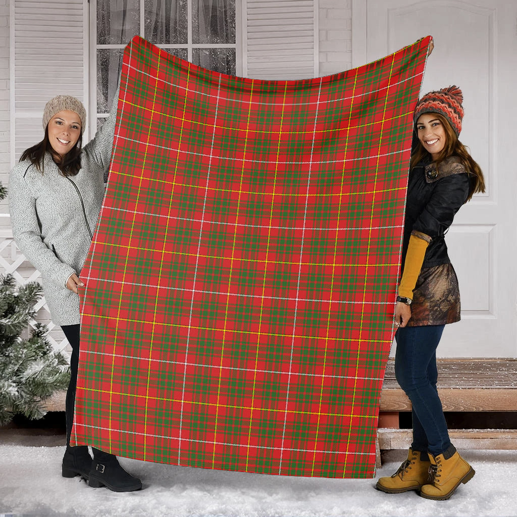 Bruce County Canada Tartan Blanket - Tartanvibesclothing
