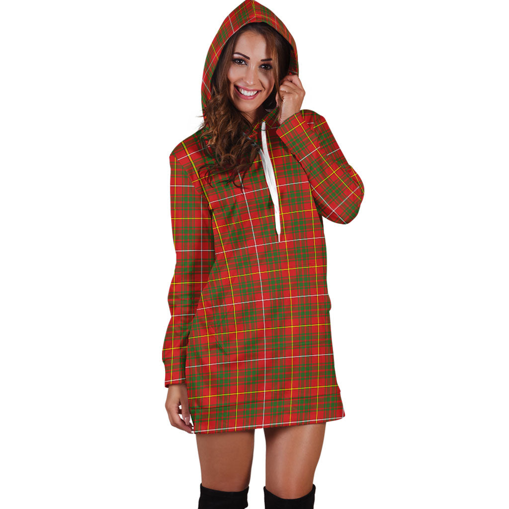 Bruce County Canada Tartan Hoodie Dress - Tartan Vibes Clothing