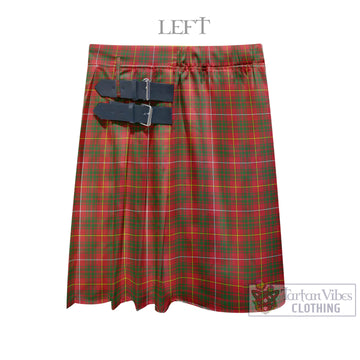 Bruce County Canada Tartan Men's Pleated Skirt - Fashion Casual Retro Scottish Kilt Style