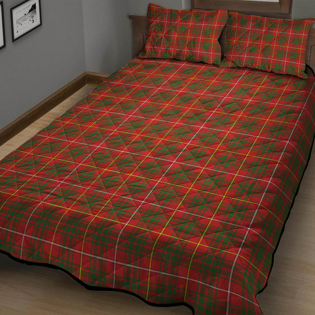 Bruce County Canada Tartan Quilt Bed Set - Tartan Vibes Clothing