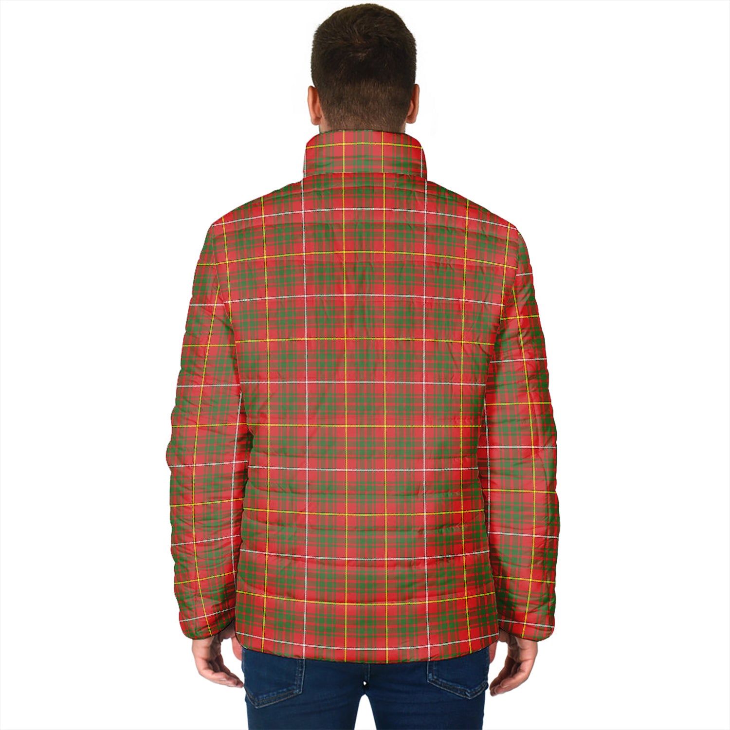 Bruce County Canada Tartan Padded Jacket - Tartanvibesclothing