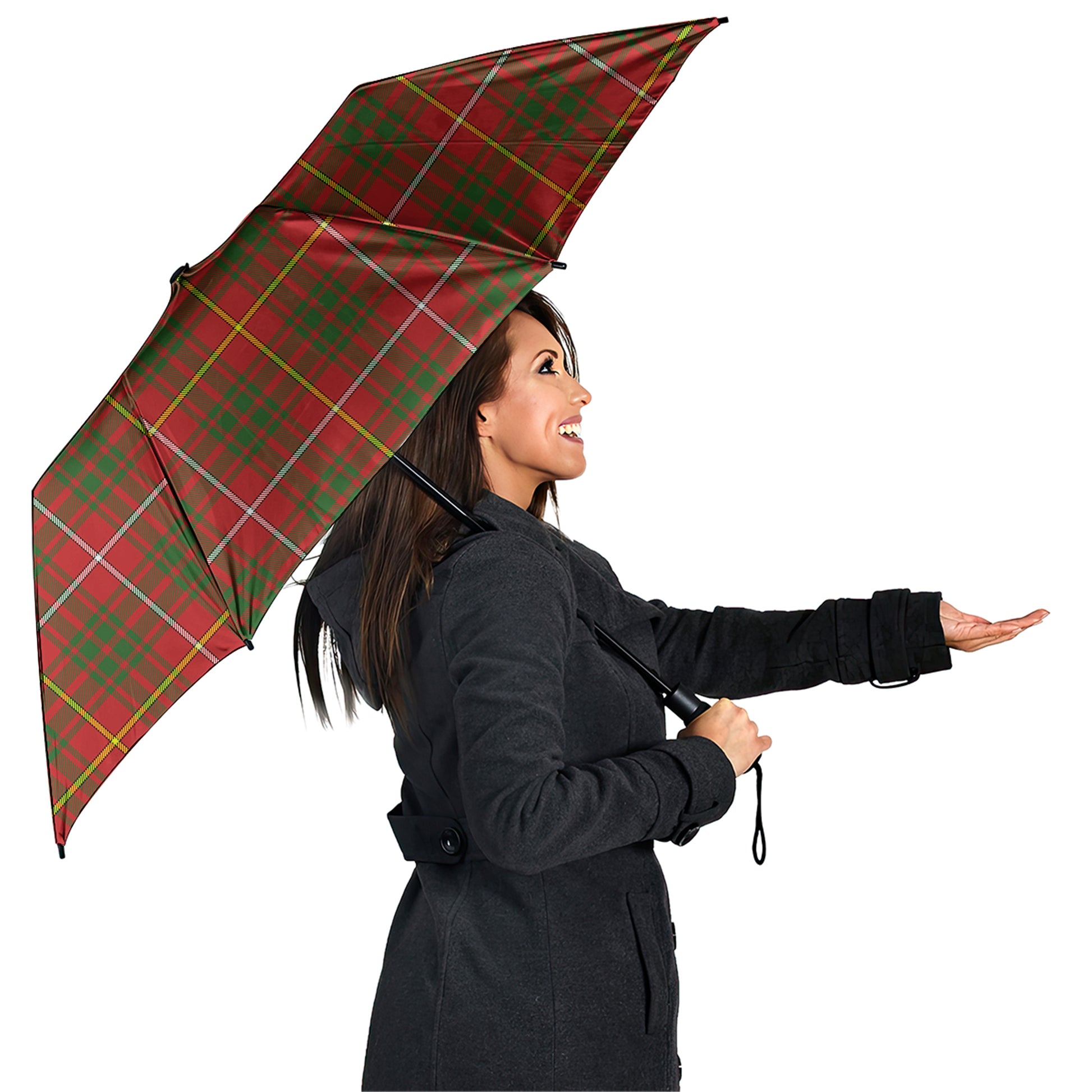 Bruce County Canada Tartan Umbrella - Tartanvibesclothing