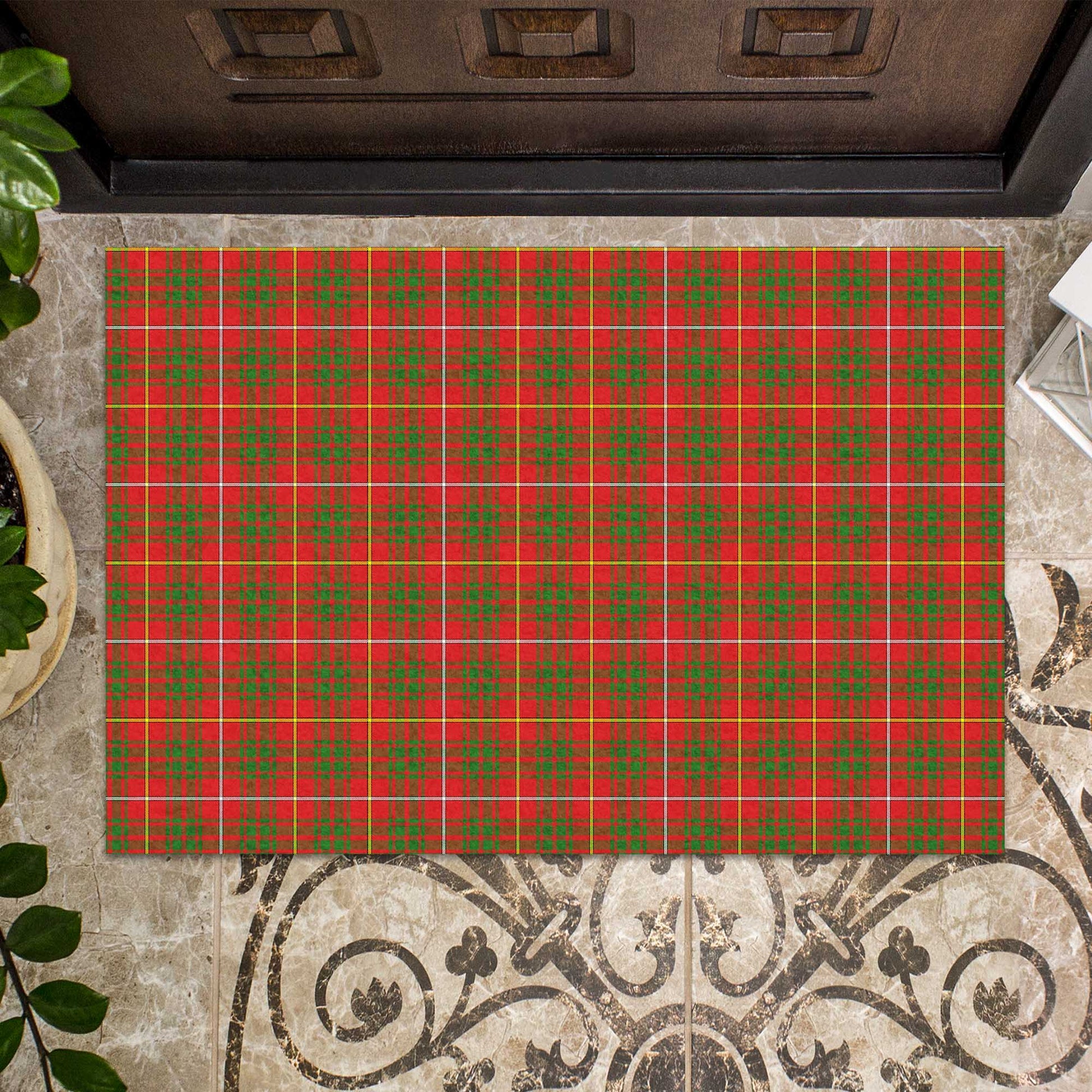 Bruce County Canada Tartan Door Mat - Tartanvibesclothing