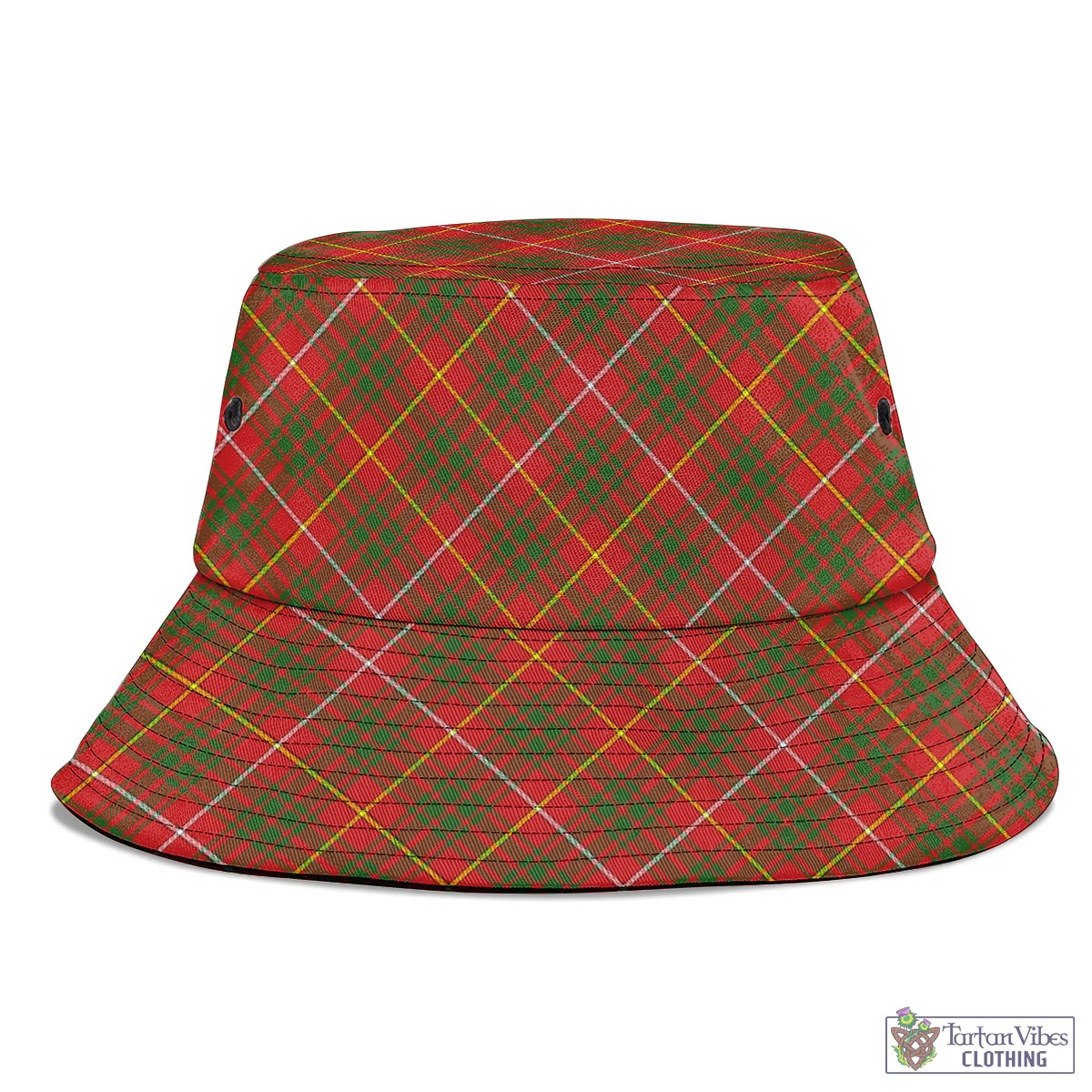 Tartan Vibes Clothing Bruce County Canada Tartan Bucket Hat