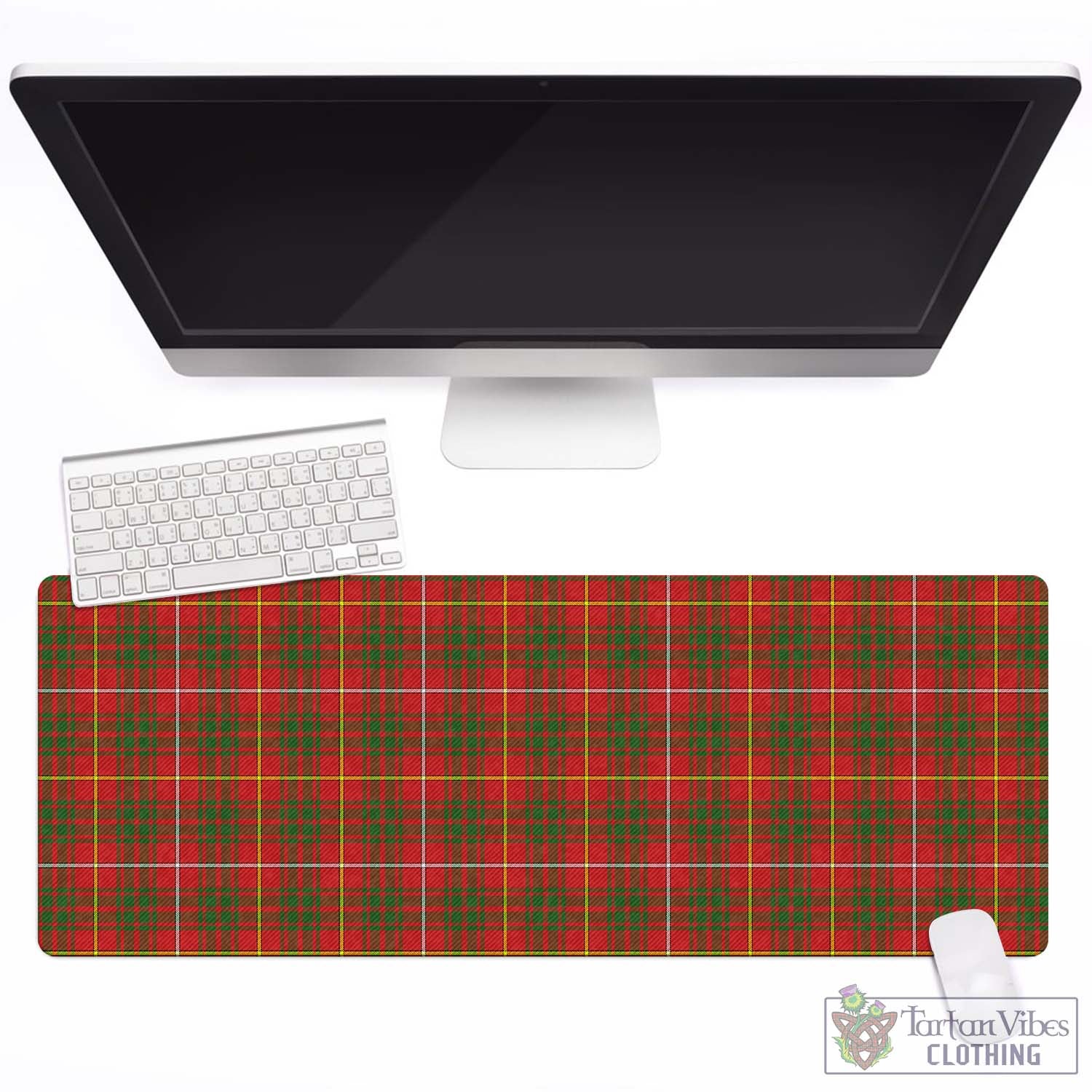 Tartan Vibes Clothing Bruce County Canada Tartan Mouse Pad