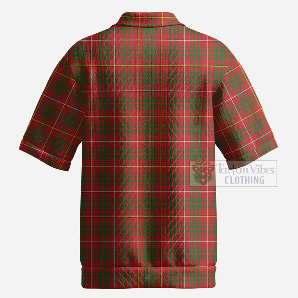 Bruce County Canada Tartan Men’s Polo Sweater Top
