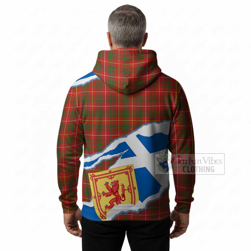 Bruce County Scotland Football Tartan Hoodie We'll Be Coming