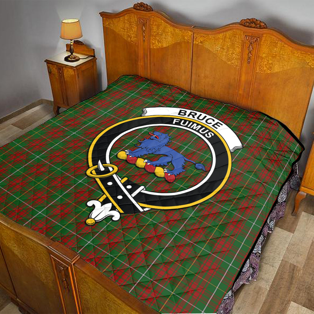 bruce-hunting-tartan-quilt-with-family-crest