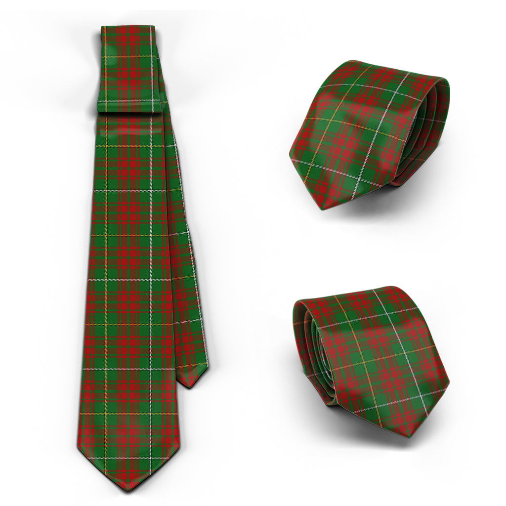 Bruce Hunting Tartan Classic Necktie Necktie One Size - Tartanvibesclothing