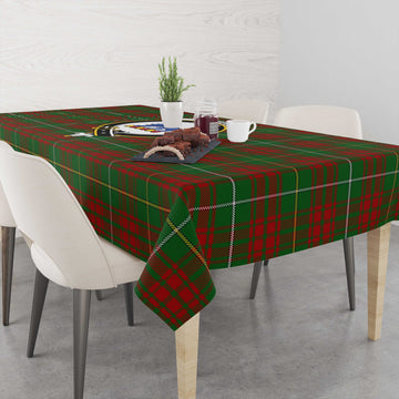 Bruce Hunting Tatan Tablecloth with Family Crest