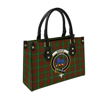 bruce-hunting-tartan-leather-bag-with-family-crest