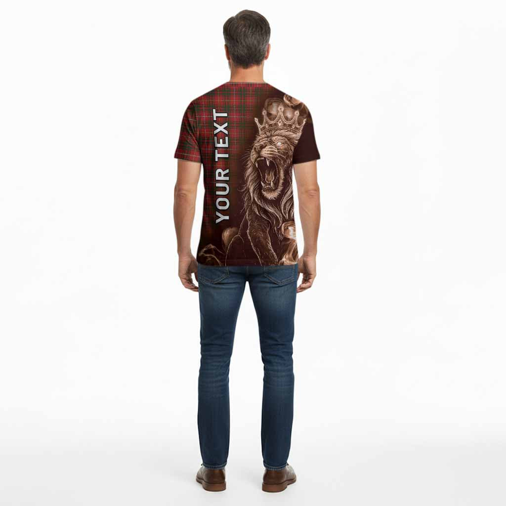 Bruce Tartan Cotton T-shirt Roaring Lion Heritage