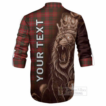Bruce Tartan Ghillie Shirt Roaring Lion Heritage