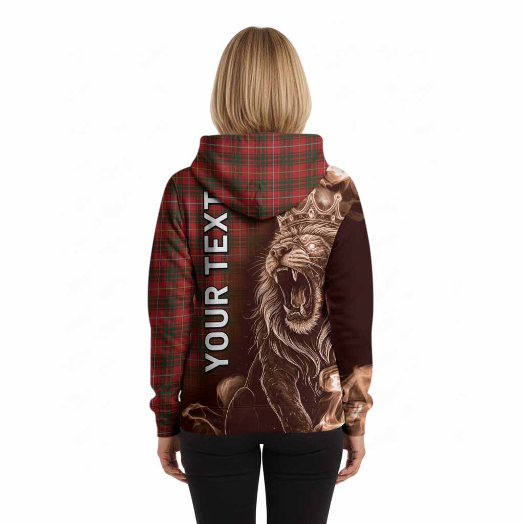Bruce Tartan Hoodie Roaring Lion Heritage