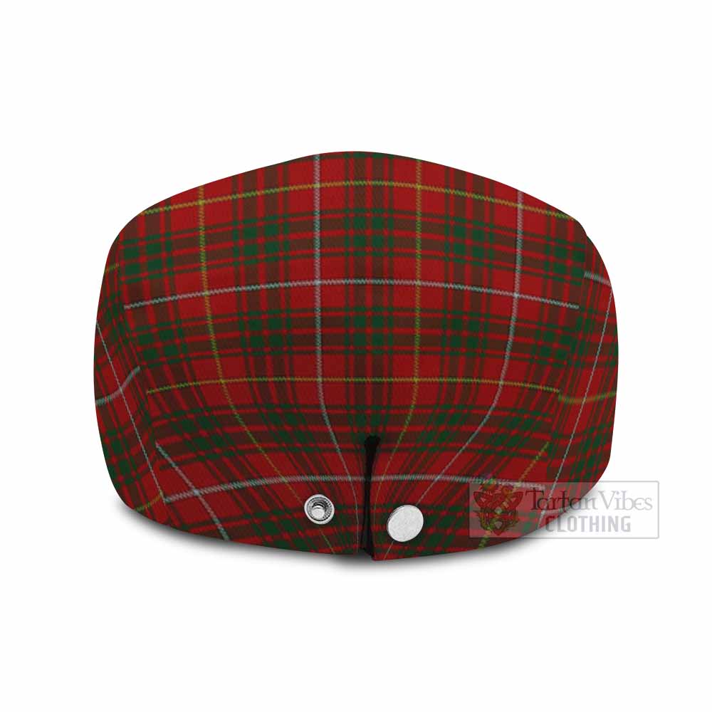 Bruce Tartan Jeff Cap, Tartan Flat Cap