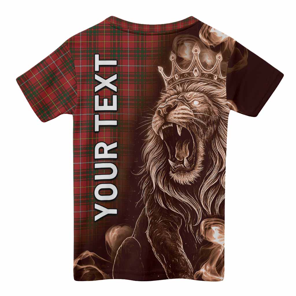 Bruce Tartan Kid T-shirt Roaring Lion Heritage