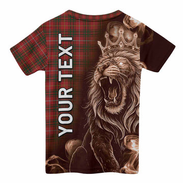 Bruce Tartan Kid T-shirt Roaring Lion Heritage
