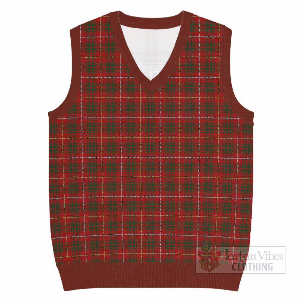 Bruce Tartan Knitted V-Neck Vest - Tartan Vibes Clothing