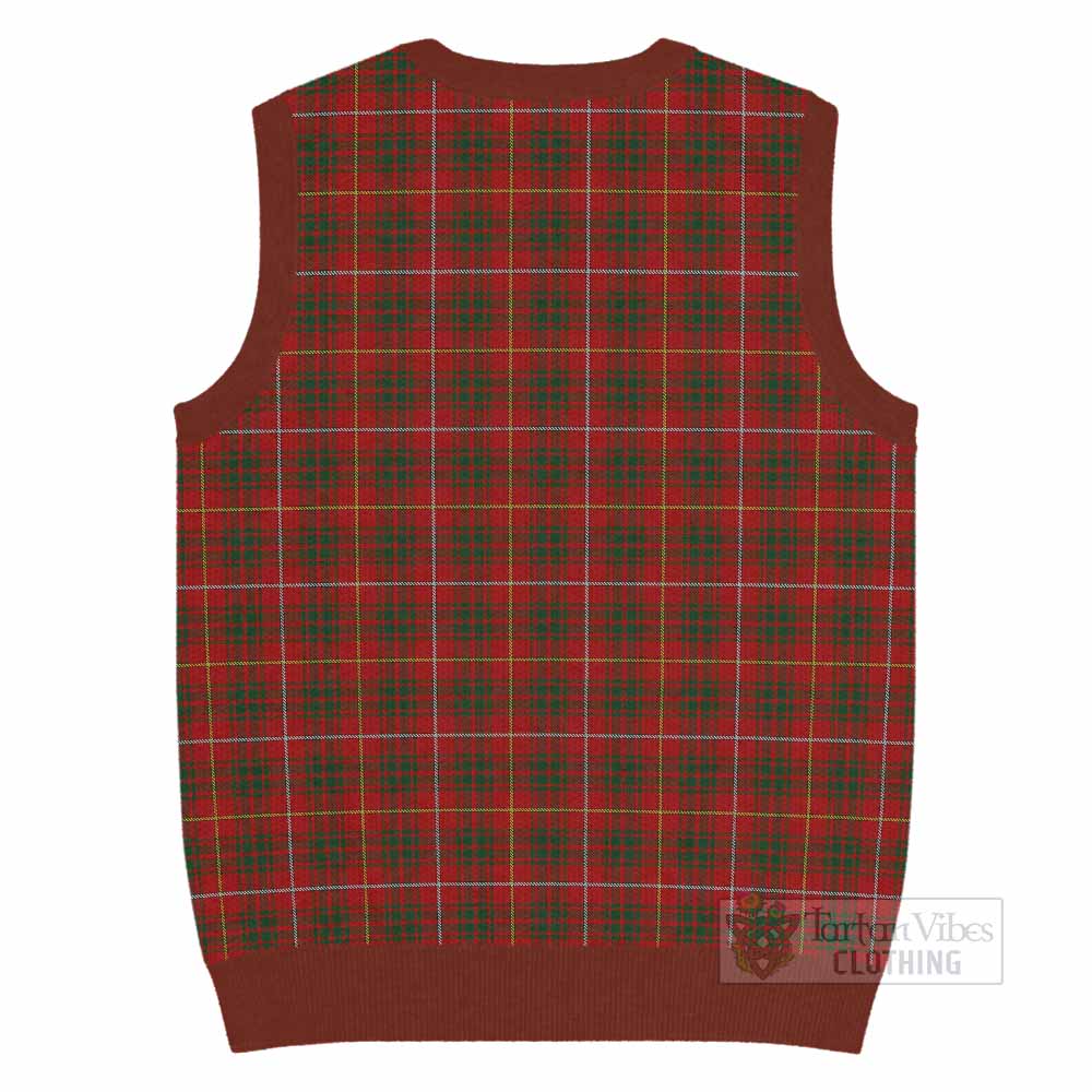 Bruce Tartan Knitted V-Neck Vest - Tartan Vibes Clothing