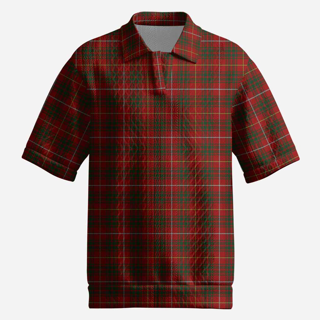 Bruce Tartan Men’s Polo Sweater Top