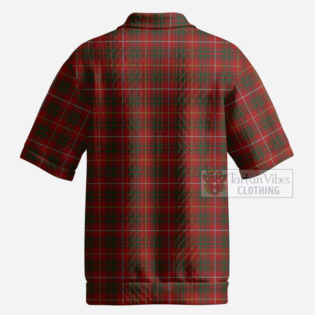 Bruce Tartan Men’s Polo Sweater Top