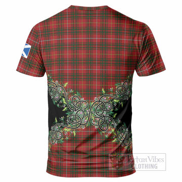 Bruce Tartan T-Shirt Thistle Scottish Spirit