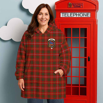 Bruce Tartan Wearable Blanket with Family Crest - Tartan Vibes Clothing