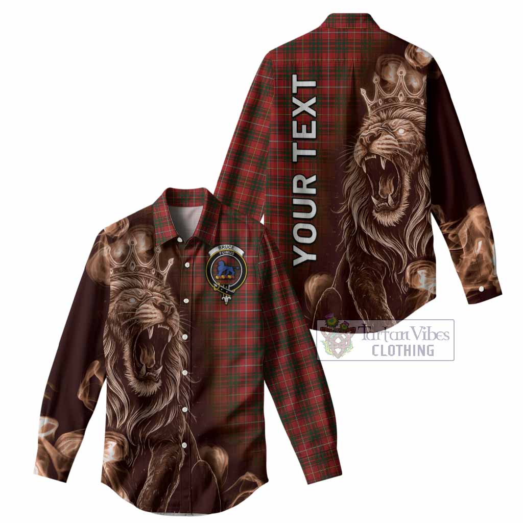 Bruce Tartan Women Casual Shirt Roaring Lion Heritage