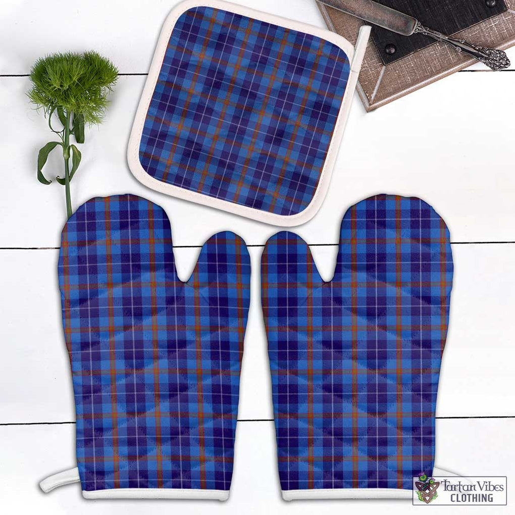 Bryson Tartan Combo Oven Mitt & Pot-Holder Combo 1 Oven Mitt & 1 Pot-Holder White - Tartan Vibes Clothing