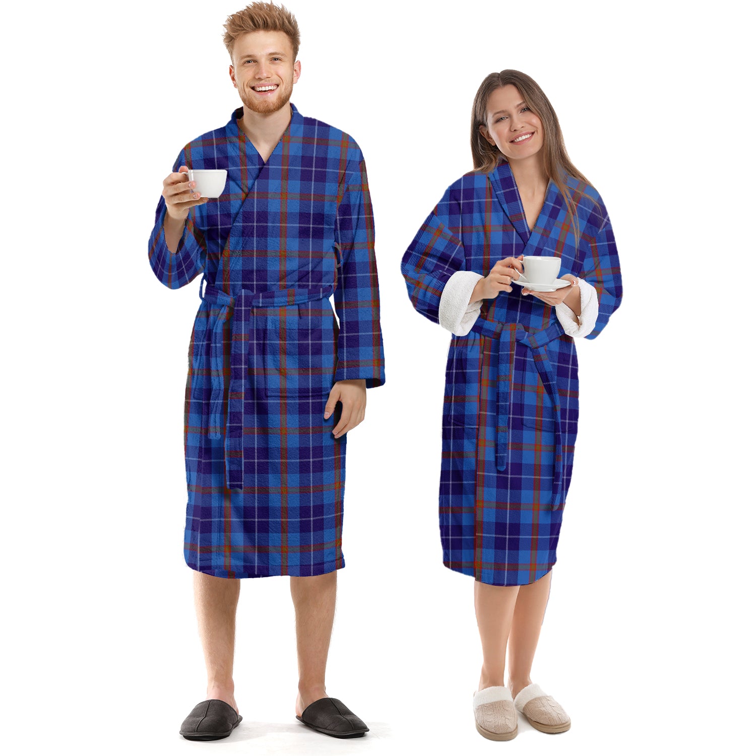 Bryson Tartan Bathrobe Unisex S - Tartan Vibes Clothing