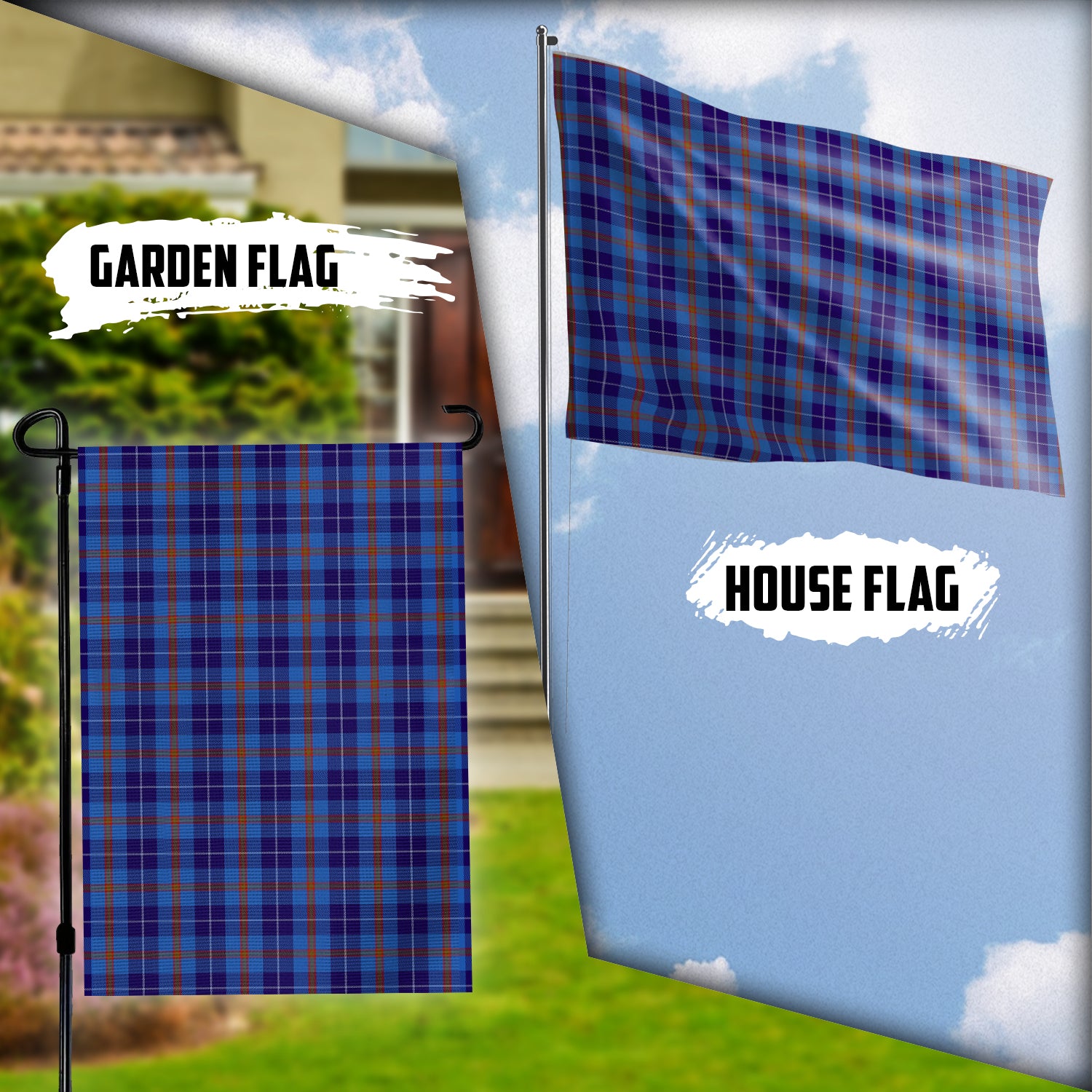 Bryson Tartan Flag Garden Flag (Vertical) - Tartanvibesclothing