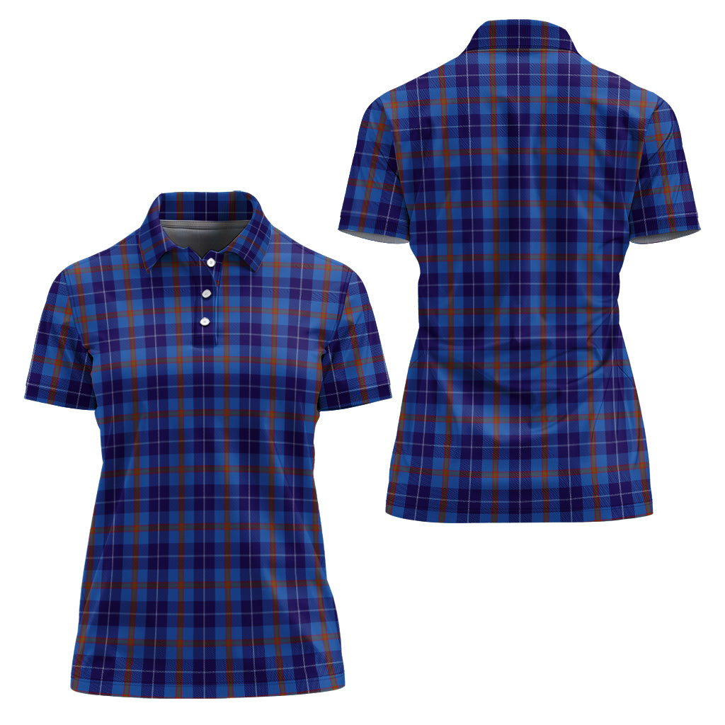 Bryson Tartan Polo Shirt For Women Women - Tartanvibesclothing