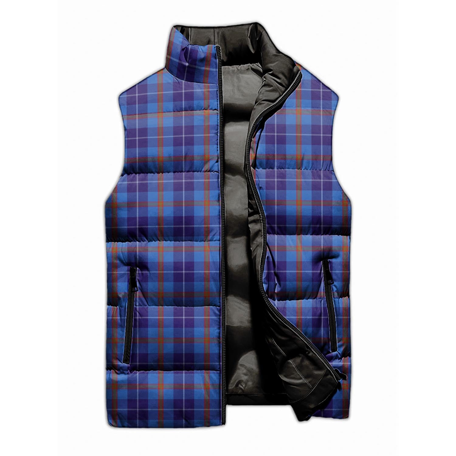Bryson Tartan Sleeveless Puffer Jacket - Tartanvibesclothing