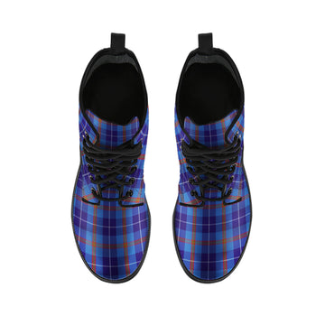 Bryson Tartan Leather Boots