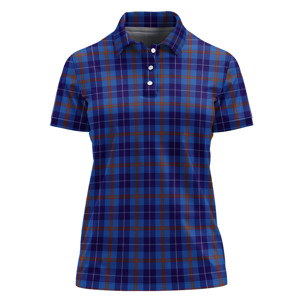 Bryson Tartan Polo Shirt For Women - Tartanvibesclothing
