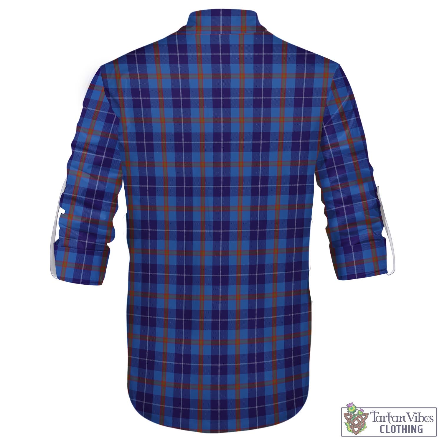 Bryson Tartan Men's Scottish Traditional Jacobite Ghillie Kilt Shirt - Tartan Vibes Clothing