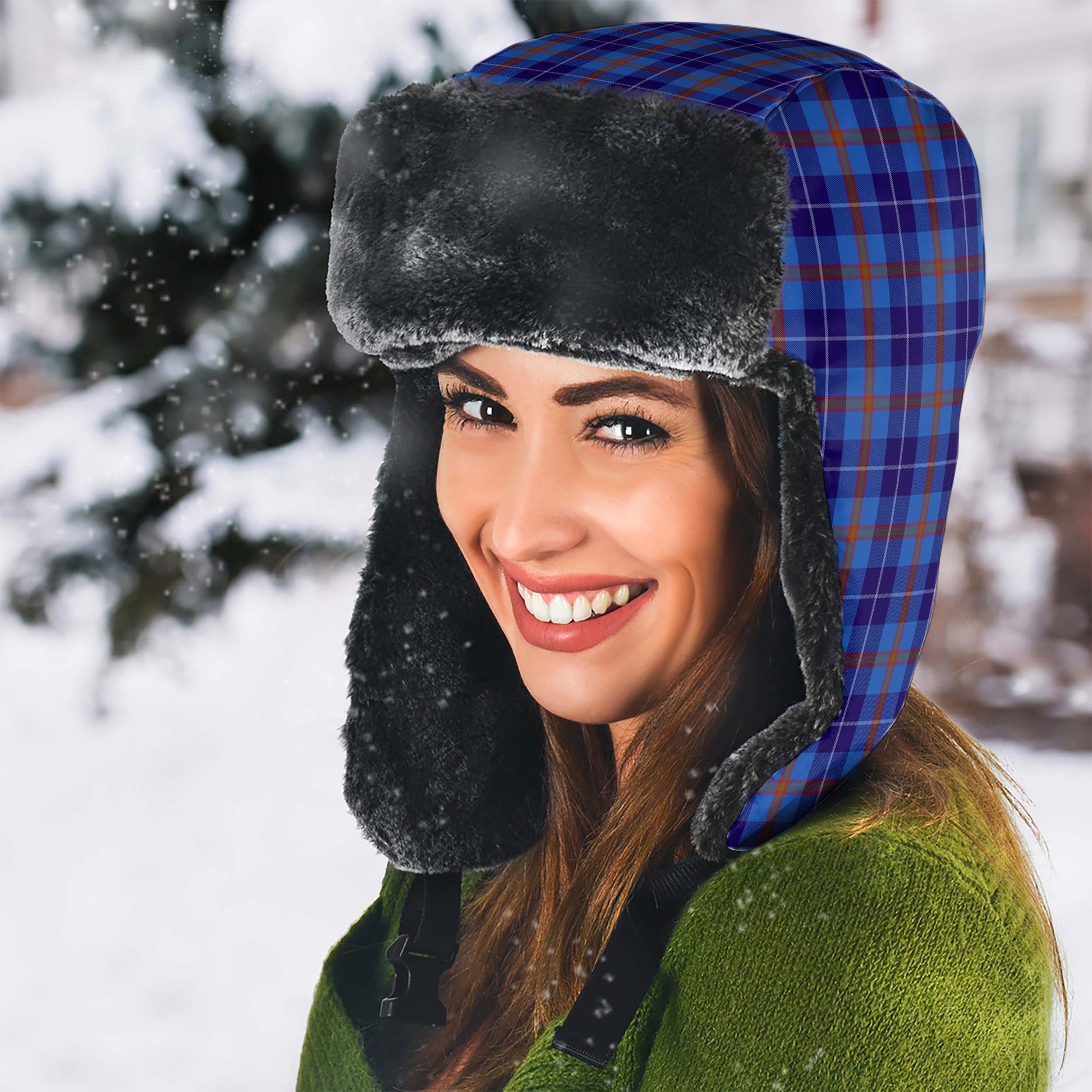 Bryson Tartan Winter Trapper Hat - Tartanvibesclothing
