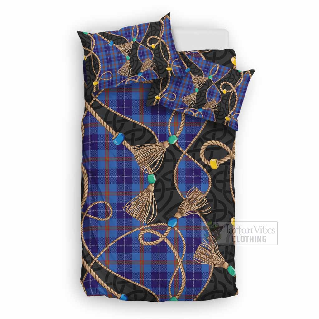 Bryson Scottish Tartan Twisted Ropes Stylized Bedding Set UK Bedding Set UK Double 79*79 inch - Tartan Vibes Clothing