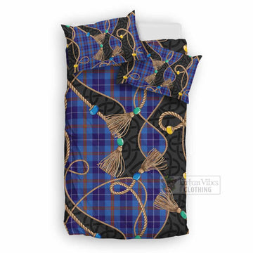 Bryson Scottish Tartan Twisted Ropes Stylized Bedding Set UK Bedding Set UK Double 79*79 inch - Tartan Vibes Clothing