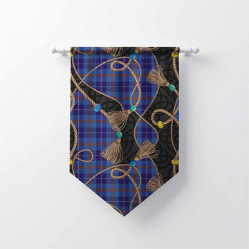Bryson Scottish Tartan Twisted Ropes Stylized Gonfalon Chevron - Tartan Vibes Clothing